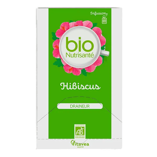 Bionutrisanté Infusion Hibiscus Draineur 20 sachets 4