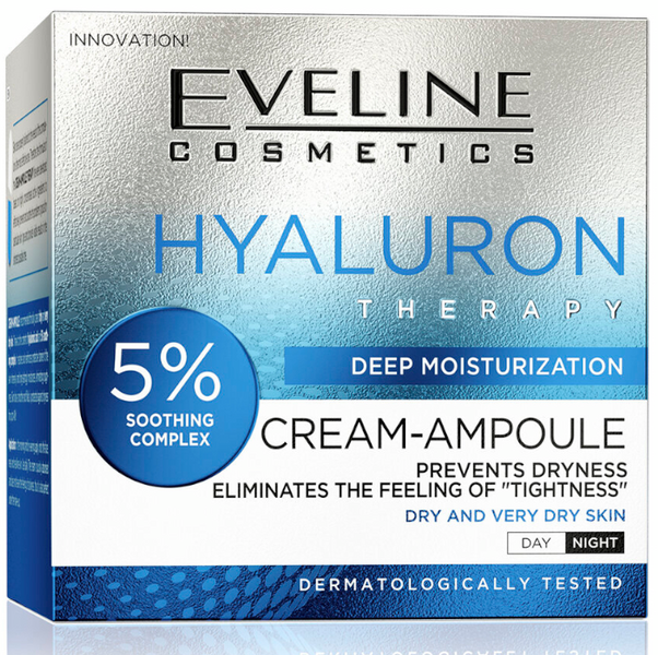 Eveline Cosmetics Crema-Ampolla Hyaluron Hidratación Profunda 50 Ml