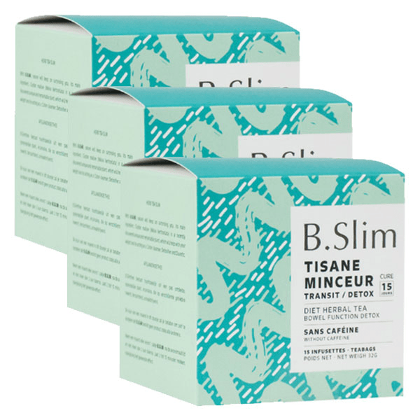 B.Slim Tisane Transit Detox 15 infusettes x3