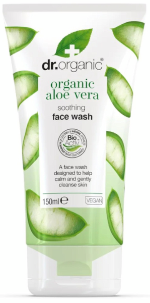 Dr. Organic Limpiador Facial Cremoso Aloe Vera 150 Ml