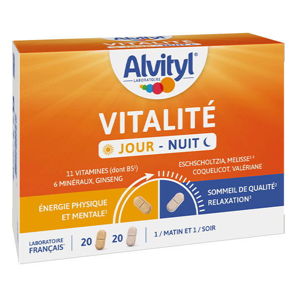 Vitalité Jour/nuit, 40 comprimés 2