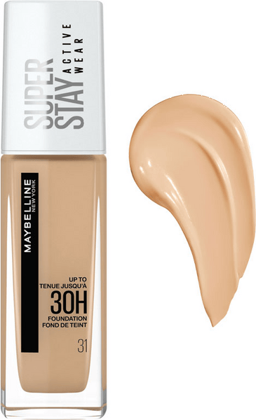 Maybelline Superstay ActiveWear 30H Base de Maquillaje Tono 31 Warm Nude 30 ml
