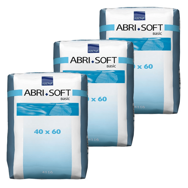 Abri-Soft Alèse Jetable Basic 40 x 60cm 750ml 60 unités - Lot 3