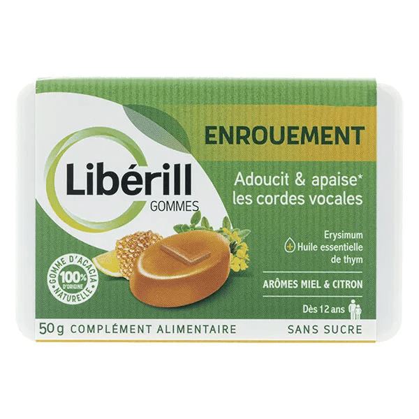 gommes enrouement boite de 50g 2