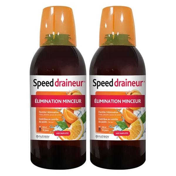 Speed Draineur Fruits D'été Flacon 500 ml - Duo