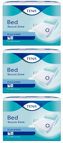 TENA Bed Plus 180x80cm 3x20 uds