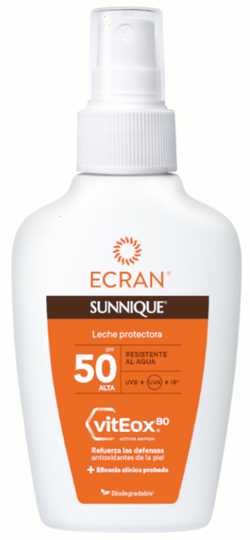 Ecran Sunnique Leche Protectora SPF50 Spray 100 ml