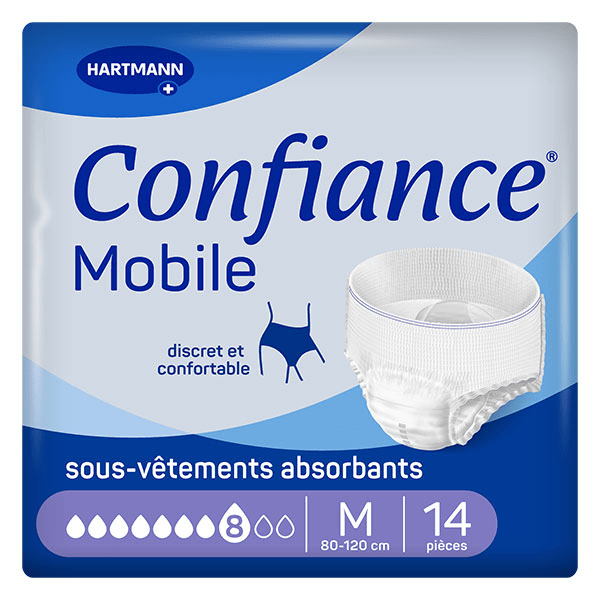 Confiance Mobile Absorption 8 Gouttes - Taille M - 14 sous-vêtements 3