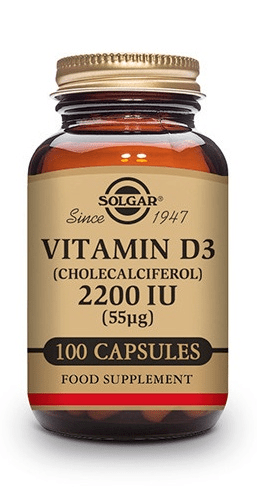 Solgar Vitamina D3 2200 Ui (Colecalciferol) 100 Cápsulas