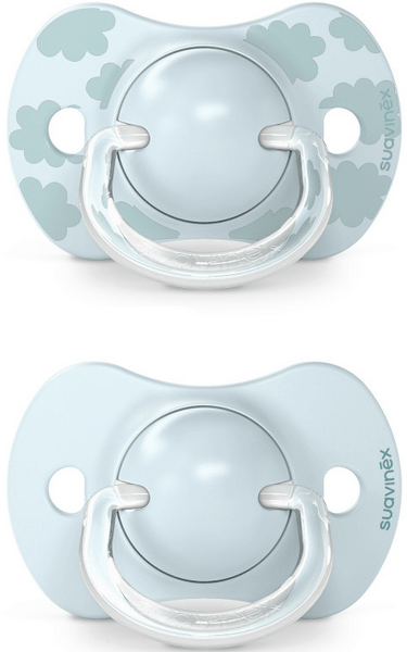 Suavinex Chupete Tetina Fisiológica SX Pro Silicona Dreams Azul 0-6m 2 uds