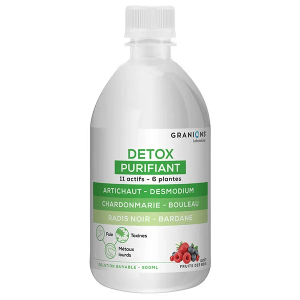 Détox Purifiant Soutien Foie Fruits Des Bois 500ml
