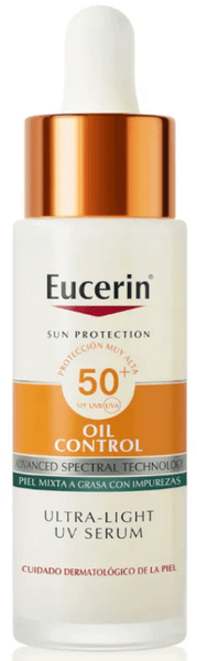 Eucerin Sun Face Oil Control Uv Sérum Spf50+ 30 Ml - Imagen 4