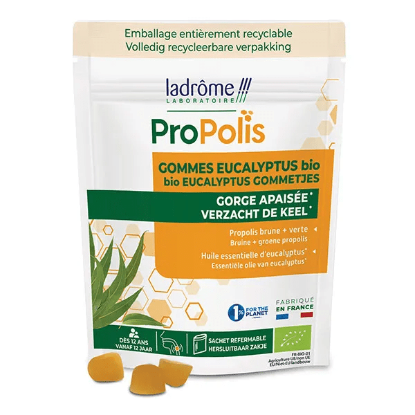 Gommes Propolis Eucalyptus Doypack Bio 45 gr 2