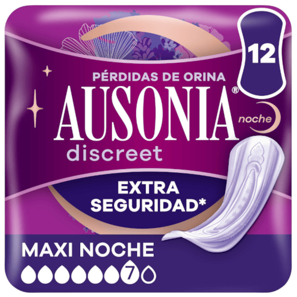 Ausonia Discreet Maxi 12 Uds - Imagen 2