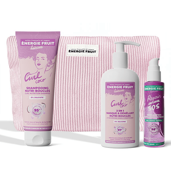 Trousse Coco Capillaire - Routine Nutrition Boucles 3