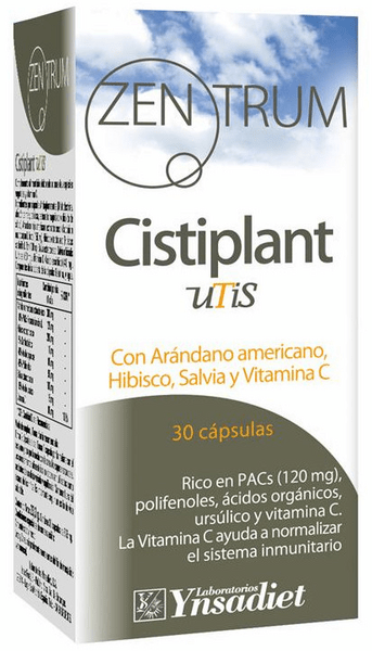 Ynsadiet Cistiplan 30 Cápsulas