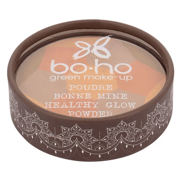 Boho Green Make up, Poudre bonne mine 01 Healthy Glow 9g 2