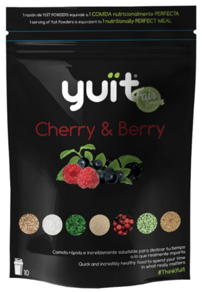 Yuït 10 Comidas Completas En Polvo Frutos Rojos 1 Kg