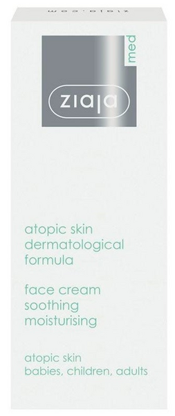 Ziaja Med Crema Facial Hidratante Y Calmante Piel Atópica 50ml