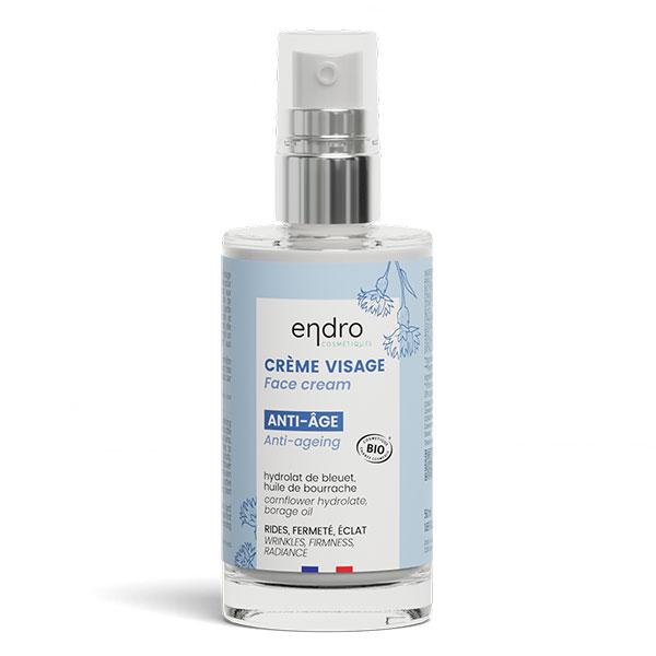 Crème Anti-âge 100% d’origine naturelle texture fluide 50 ml