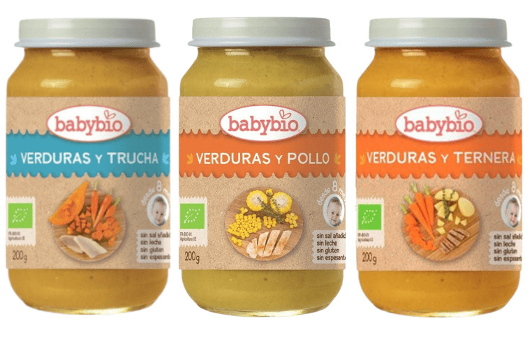 Babybio Menú Tarritos Salados +8m 3x200 gr