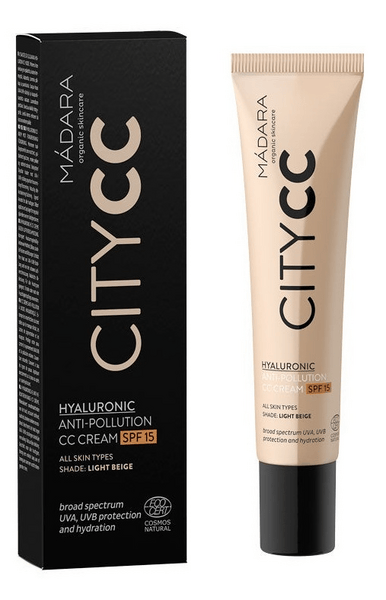 Mádara CC Cream Antipolución Tono Claro SPF 15 40 ml