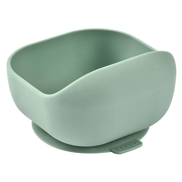 Bol silicone ventouse vert sauge 2