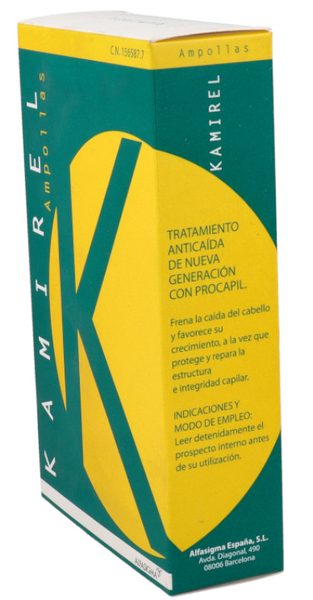 Kamirel Anticaída 16 Ampollas 5ml