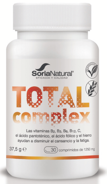 Soria Natural Total Complex (Cansancio Y Fatiga) 30 Comprimidos - Imagen 3