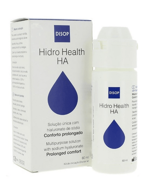 Disop Solución Única Lentes Blandas Hidro Health HA 60 ml