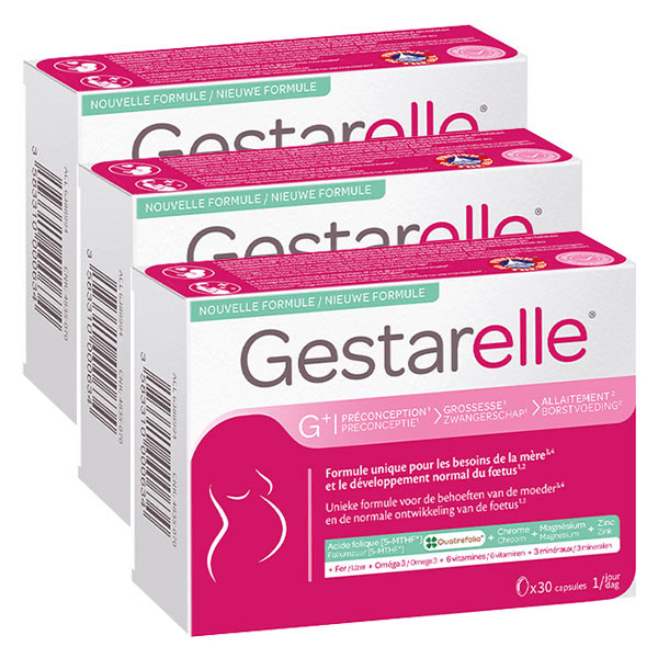 G+ Préconception Grossesse Allaitement - Lot 3x 30 capsules