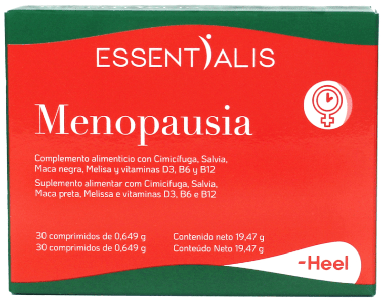 Essentialis Menopausia 30 Comprimidos