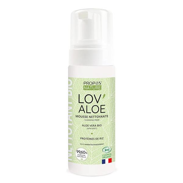 - Mousse nettoyante Lov'Aloe Bio - 99% naturelle - 150ml
