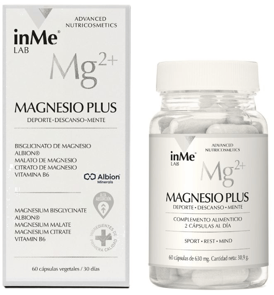 inMe LAB Magnesio Plus 60 Cápsulas