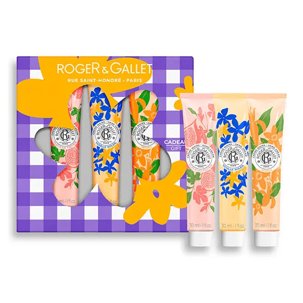 Coffret Trio Crèmes Mains Fleur de Figuier, Vanille Soleil, Néroli 30ml 4