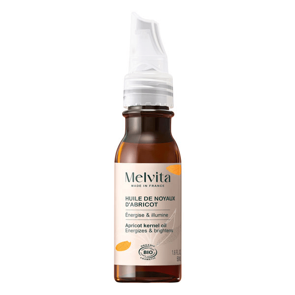 MELVITA  Huile de beaut&eacute; - Huile de noyaux d'abricot 50ml flacon 50ml