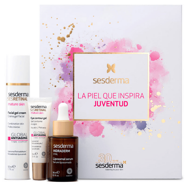 Sesderma Hidraderm Hyal Antieda Sérum + Crema Gel Sesretinal Mature + Contorno Ojos