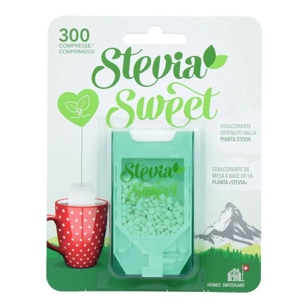 Hermesetas Stevia Sweet Dolcificante Acalorico 300 Compresse