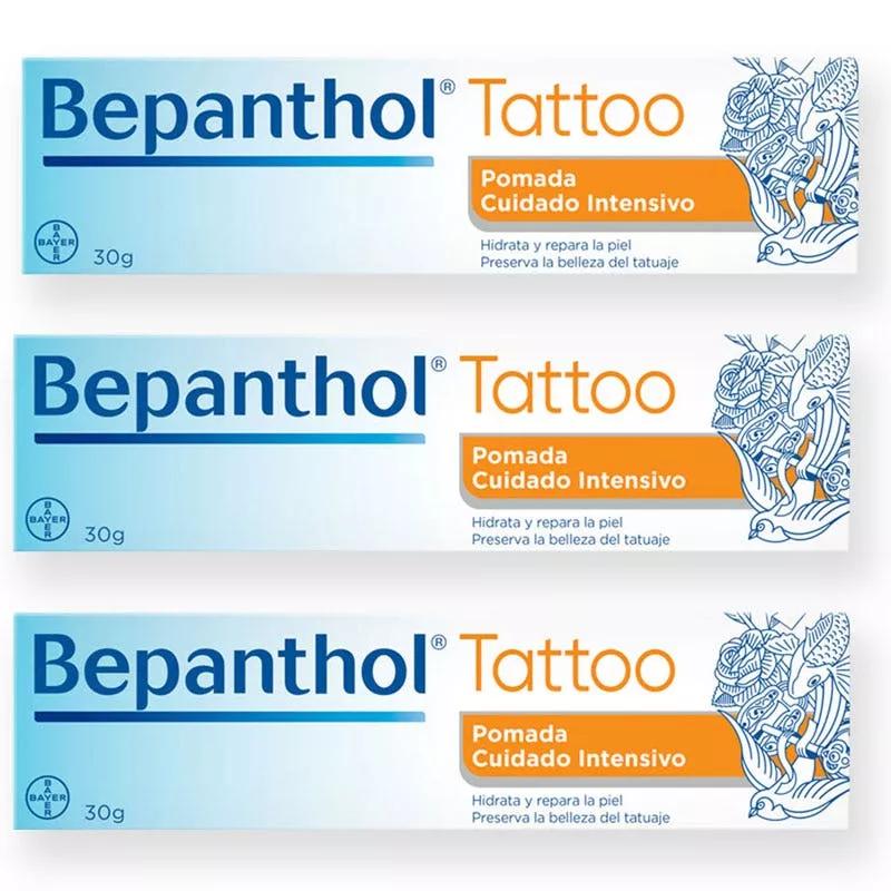 Bepanthol Tattoo Pomada Tatuajes 3X30 gr PACK AHORRO