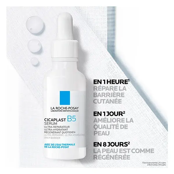 La Roche Posay Cicaplast B5 Siero Riparatore Idratante e Rigenerante 30ml