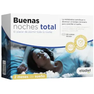 Eladiet Buenas Noches Total 60 Comprimidos