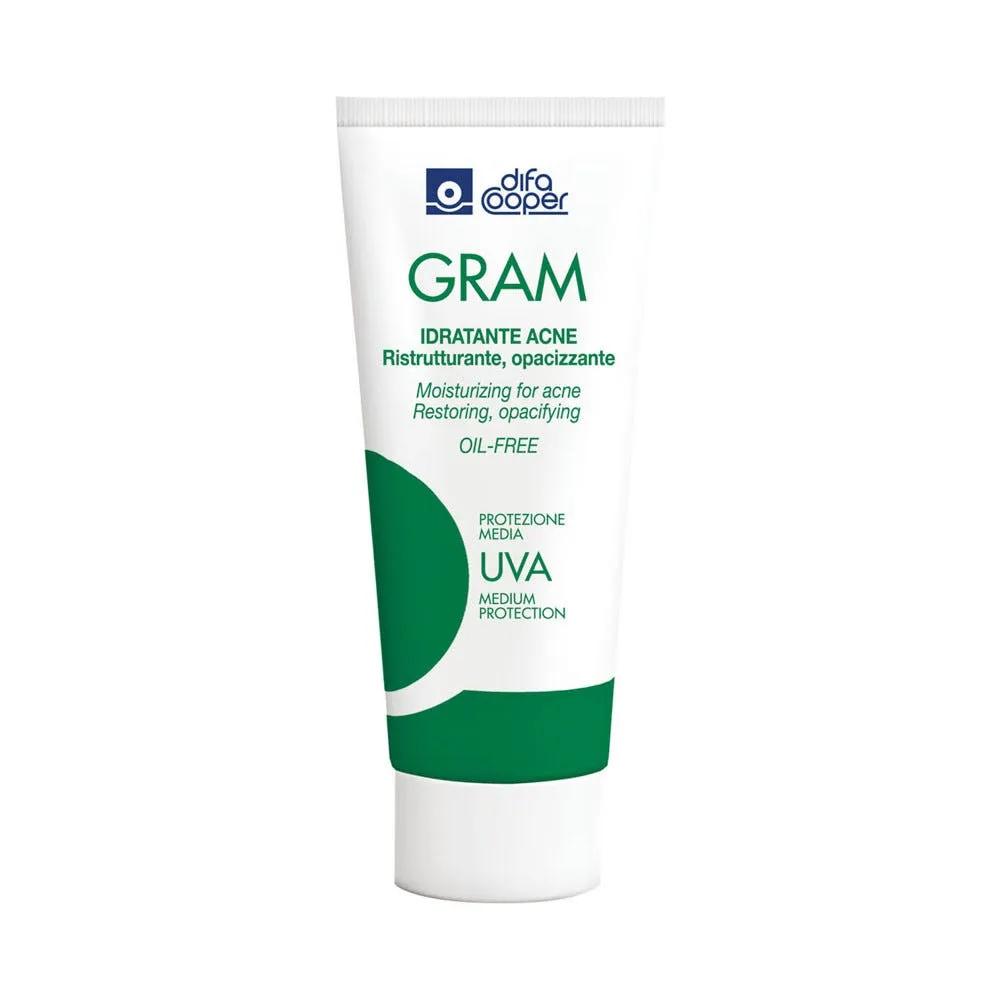 Gram Idratante Acne Crema Ristrutturante Pelle Acneica 50 ml