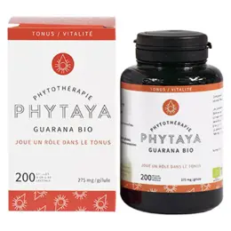 Phytaya Vitalité Guarana Bio 200 gélules