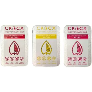 Cracx Cherry Candies 4x35 gr + Watermelon 4x35 gr + Lemon 4x35 gr