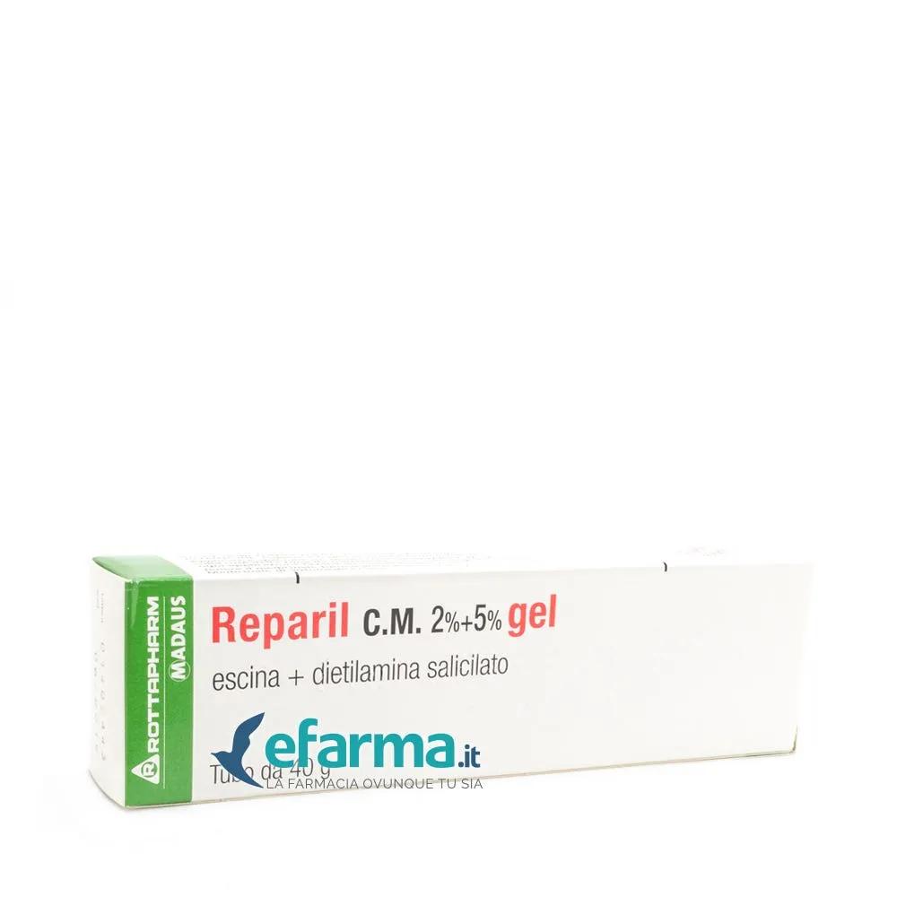 Reparil Gel C.M. 2%+5% Dolori Articolari e Muscolari Tubo 40 g