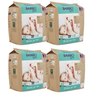 Bambo Nature Diapers T3 (4-8 Kg) 4x28 units