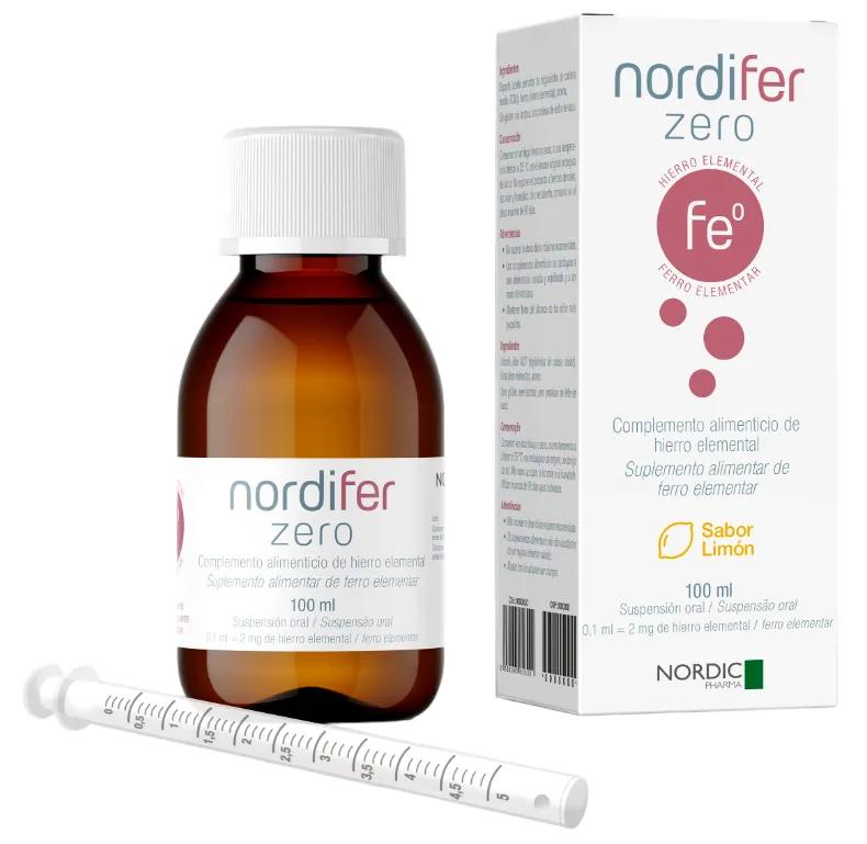 Nordifer Zero Saveur Citron 100 ml