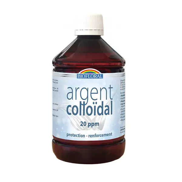 Biofloral Argent Colloidal 20 ppm flacon 500ml