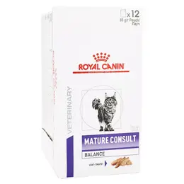 Royal Canin Veterinary Chat Mature Consult Balance Aliment Humide 12 x 85g