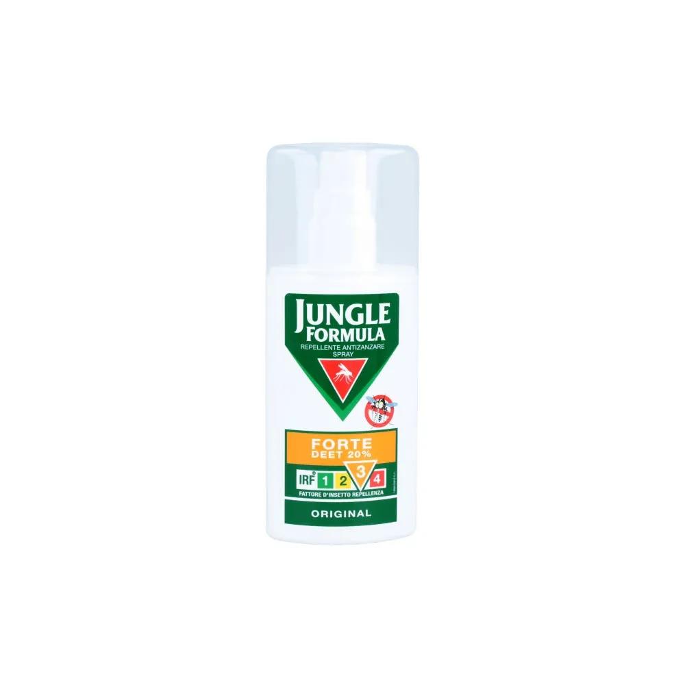 Jungle Formula Forte Spray Original Lozione Repellente Antizanzara 75 ml